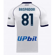 SSC Napoli Giacomo Raspadori #81 Bortatröja 2023-24 Korta ärmar